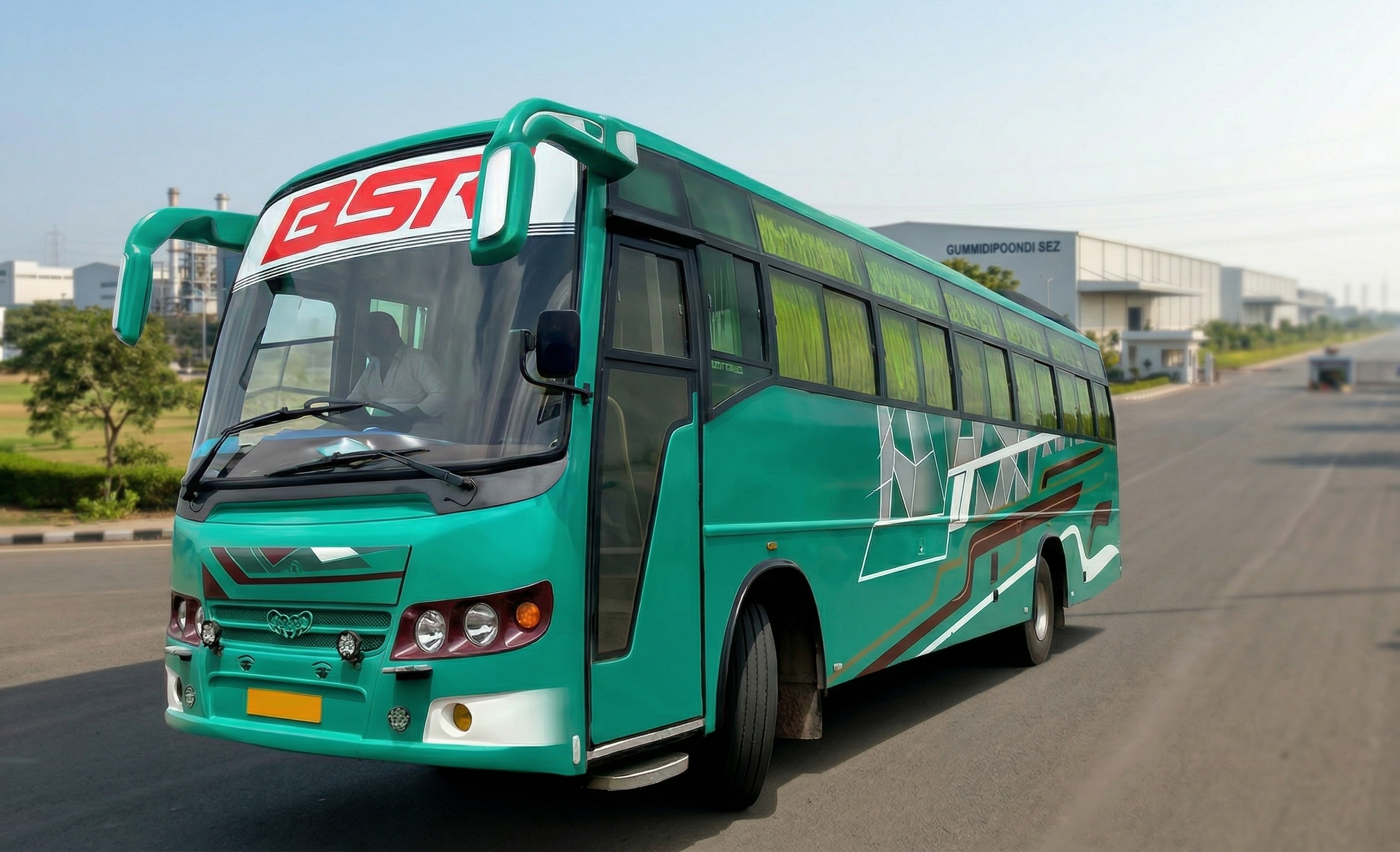 40 Seater Corporate Shuttle Bus - Industrial Workforce Transport