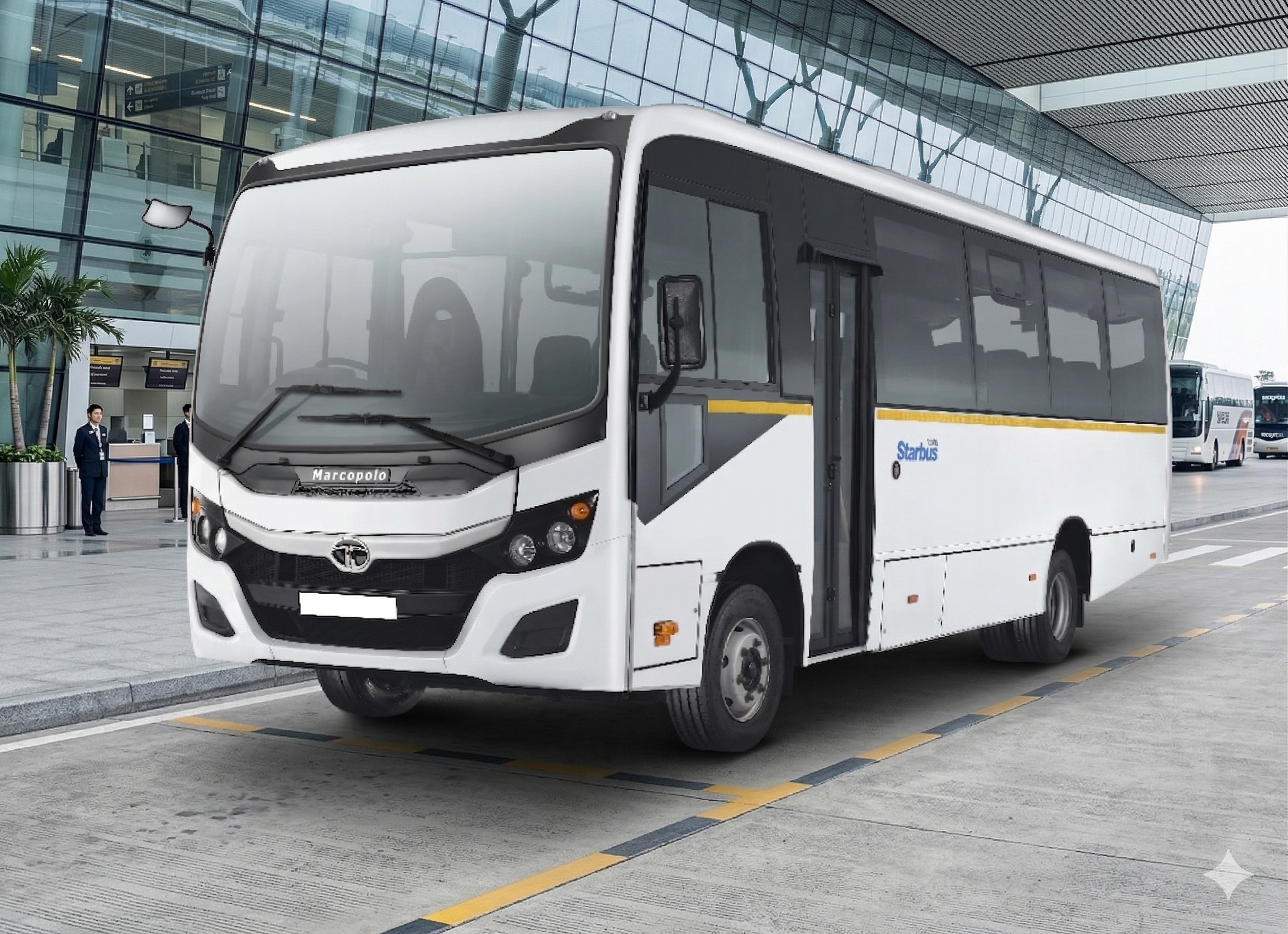 32 Seater Factory Staff Commute Bus - Sri City SEZ